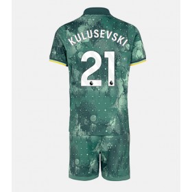 Tottenham Hotspur Dejan Kulusevski #21 3rd Trikot 2024-25 Kurzarm (+ kurze hosen)